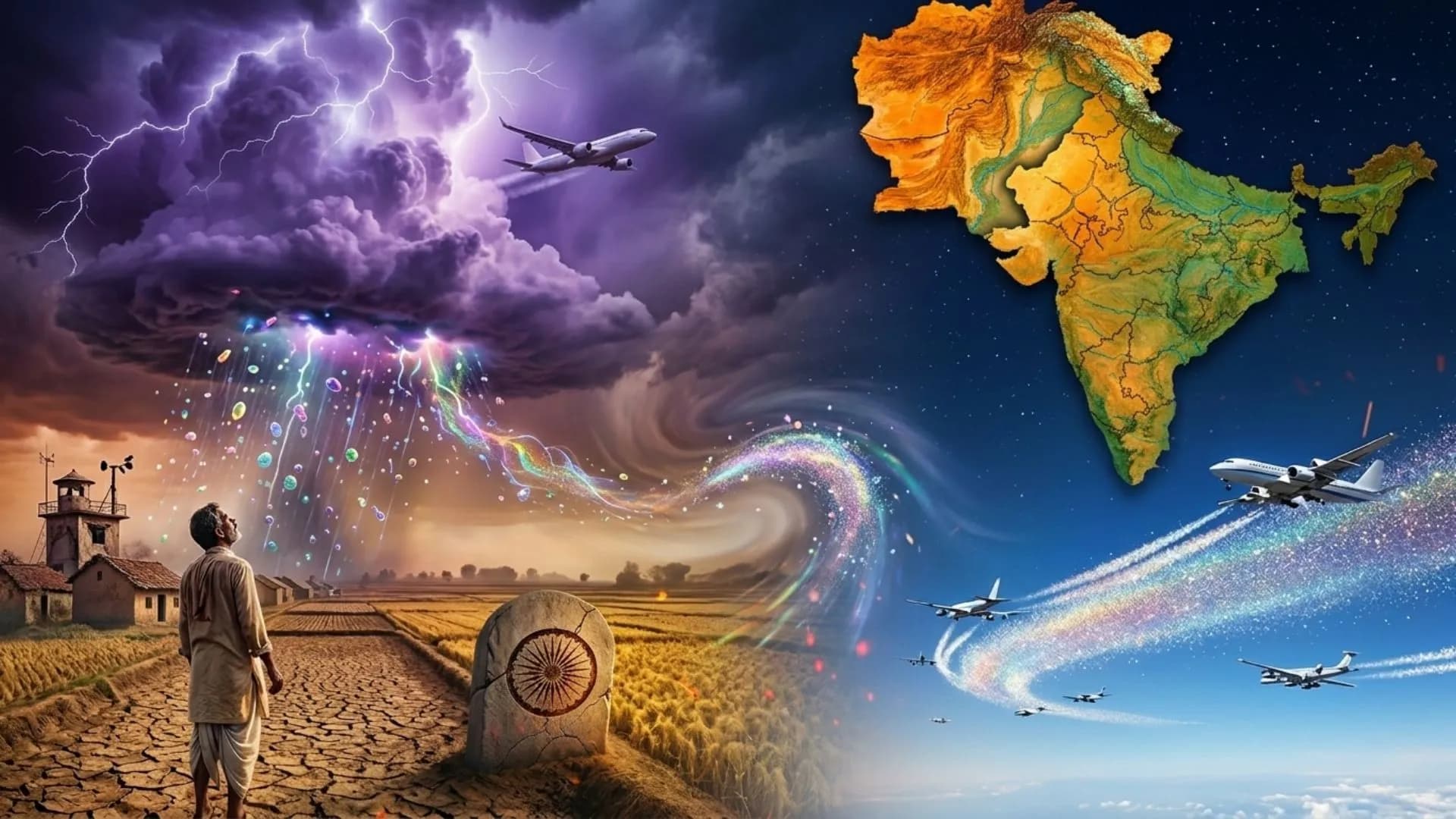 Solar Geoengineering India Monsoon Risks: The Truth Behind SCoPEx, “Bill Gates Project,” and Chemical Rain Concerns
